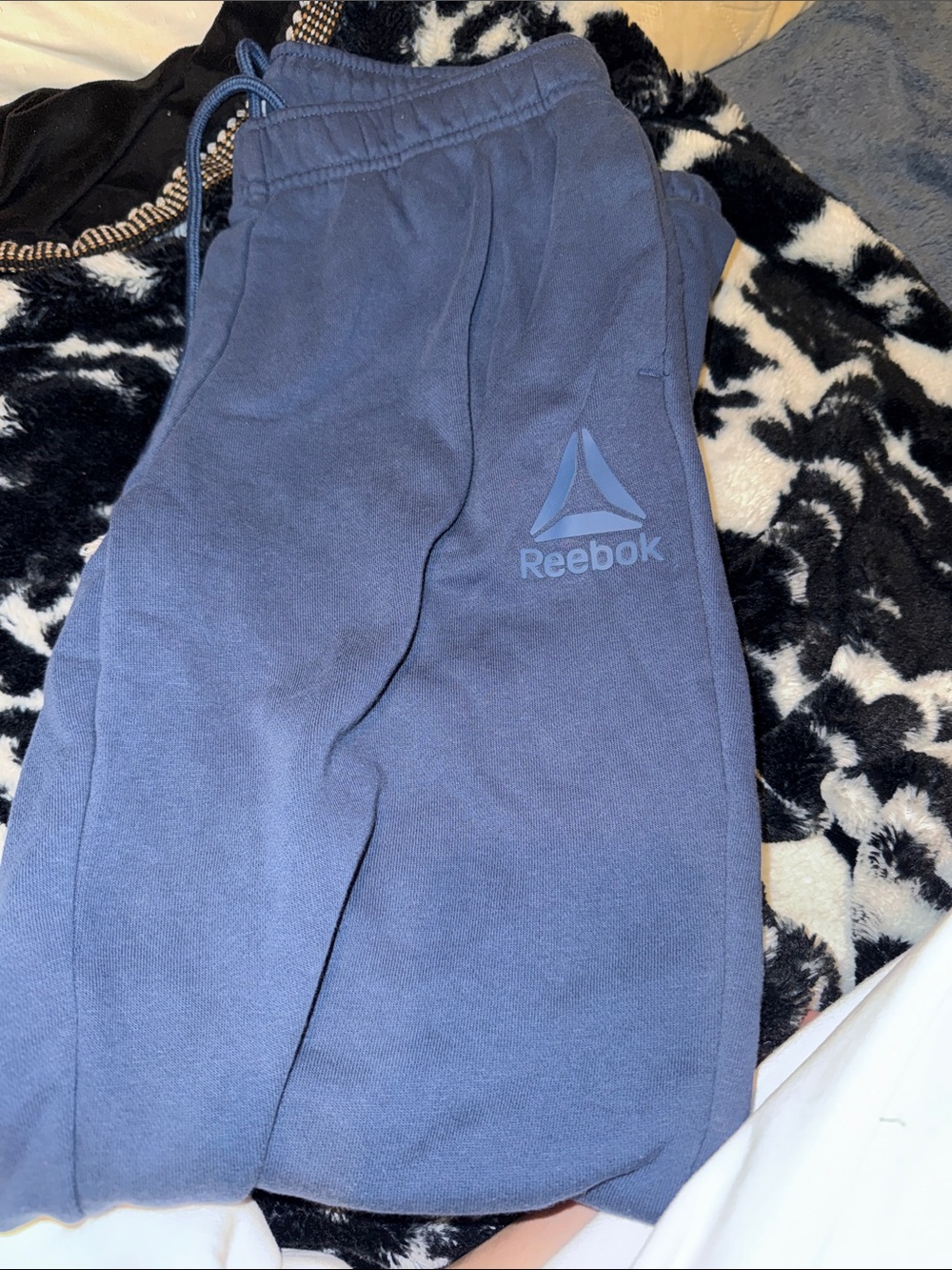 Reebok women’s Dark Blue Logo Joggers